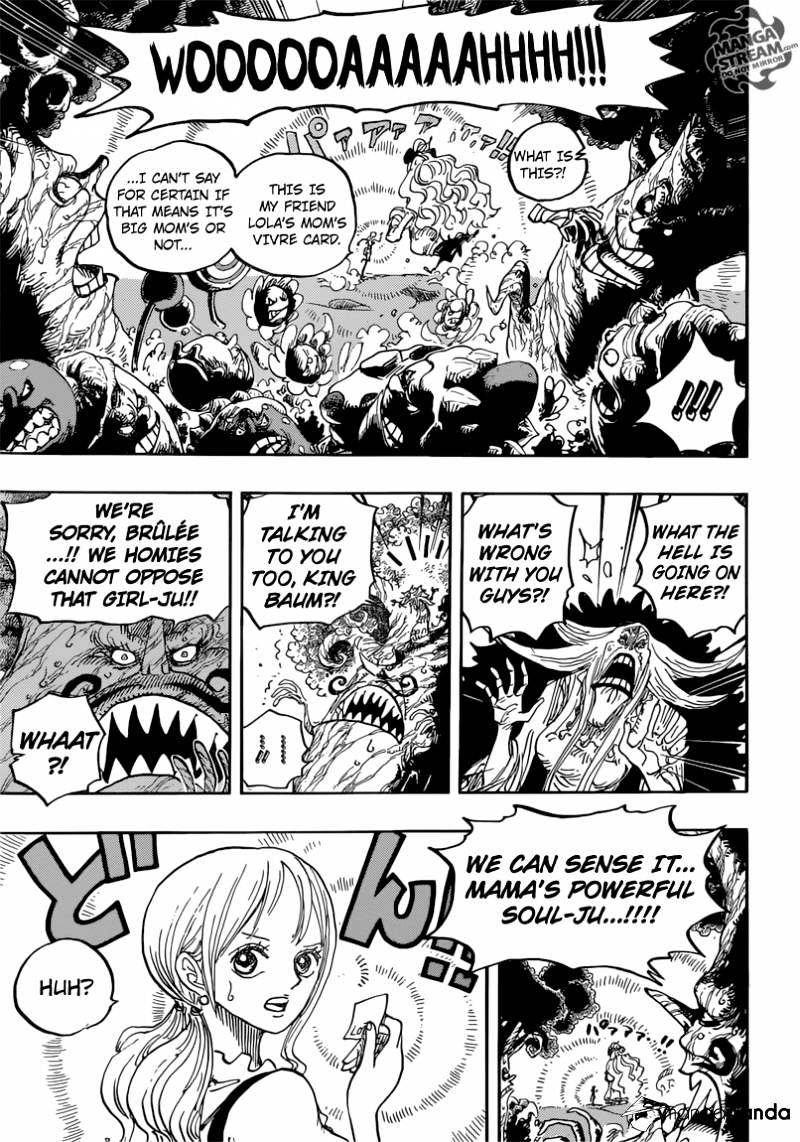 One Piece - Chapter 836 : The Vivre Card Lola Gave