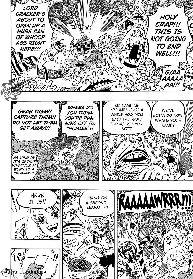 One Piece - Chapter 836 : The Vivre Card Lola Gave