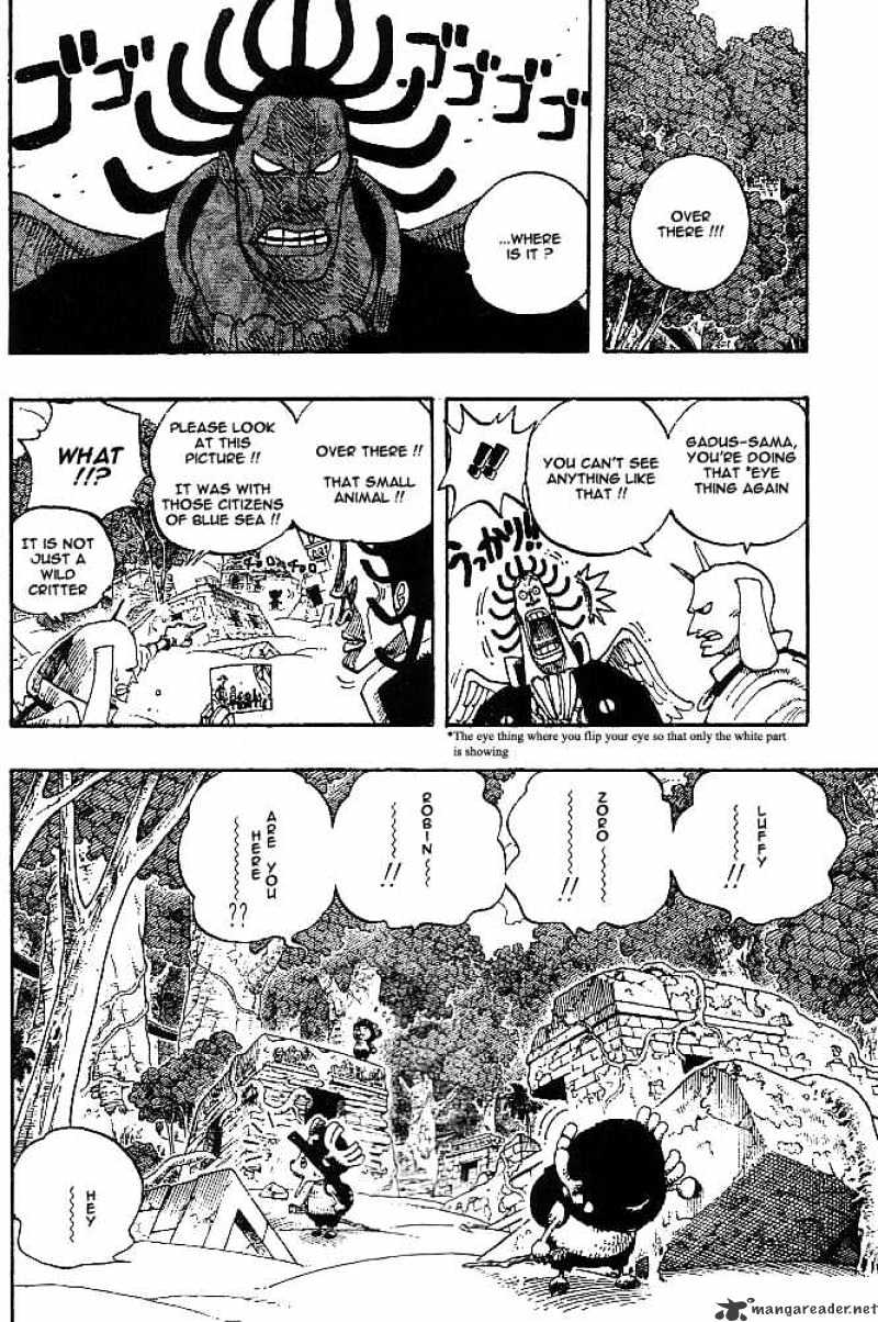 One Piece - Chapter 261 : Genhou The Warrior Vs God S Militia Commander