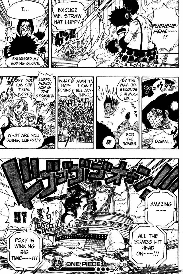 One Piece - Chapter 314 : Combat!!!