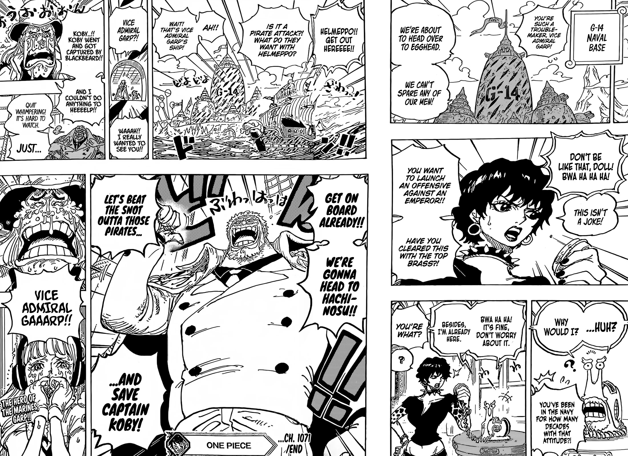 One Piece - Chapter 1071: A Hero's Offensive (Lq Version)