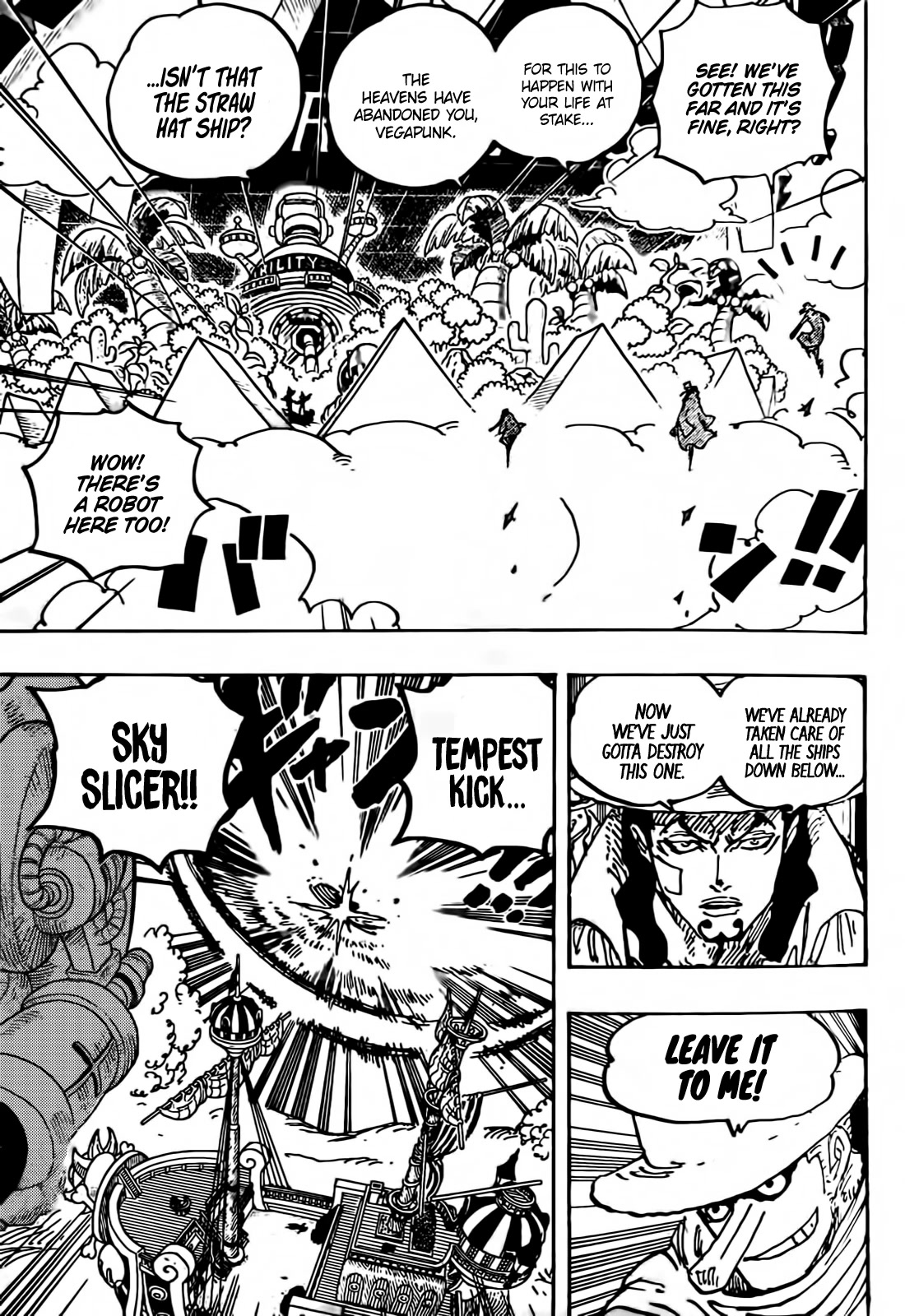 One Piece - Chapter 1071: A Hero's Offensive (Lq Version)