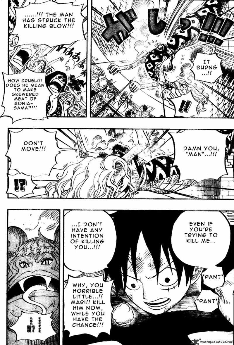 One Piece - Chapter 520 : Gorgon S Eyes