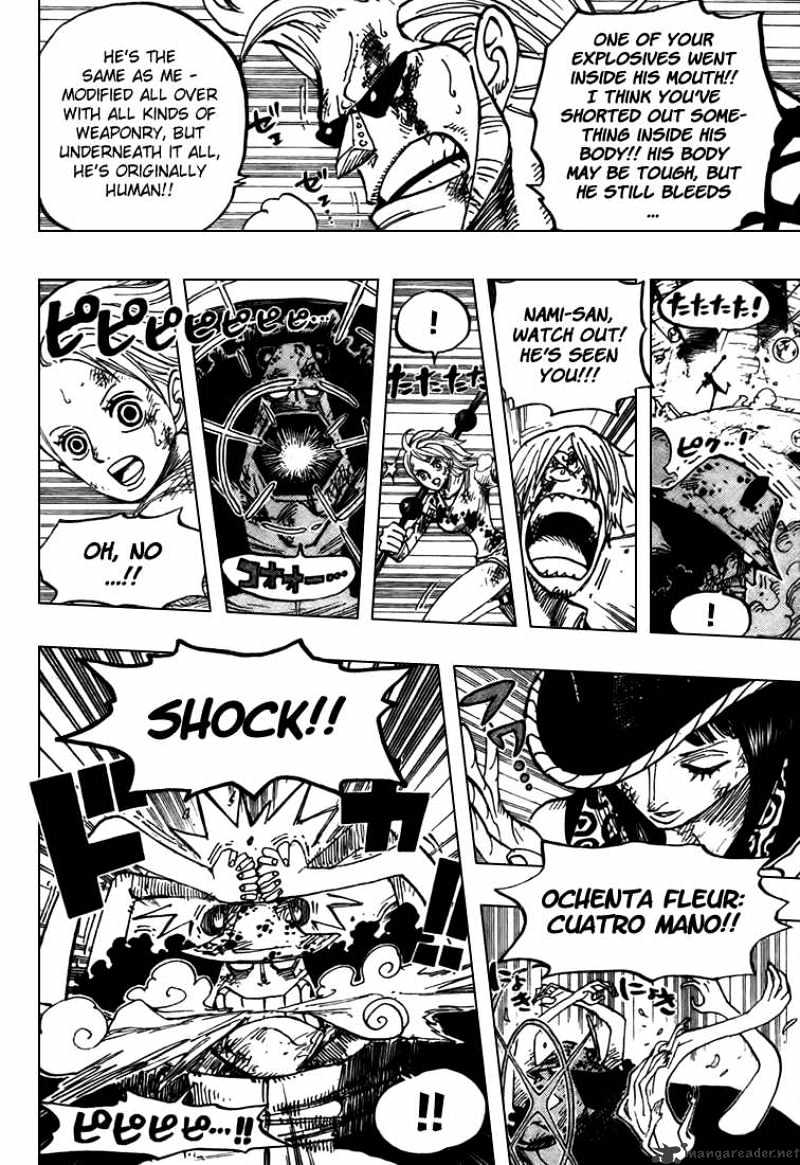 One Piece - Chapter 510 : Straw Hat Pirates Vs Combat Weapon