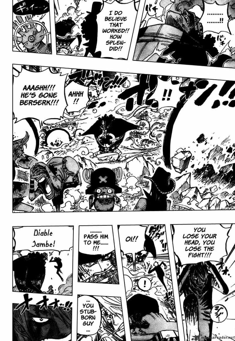 One Piece - Chapter 510 : Straw Hat Pirates Vs Combat Weapon