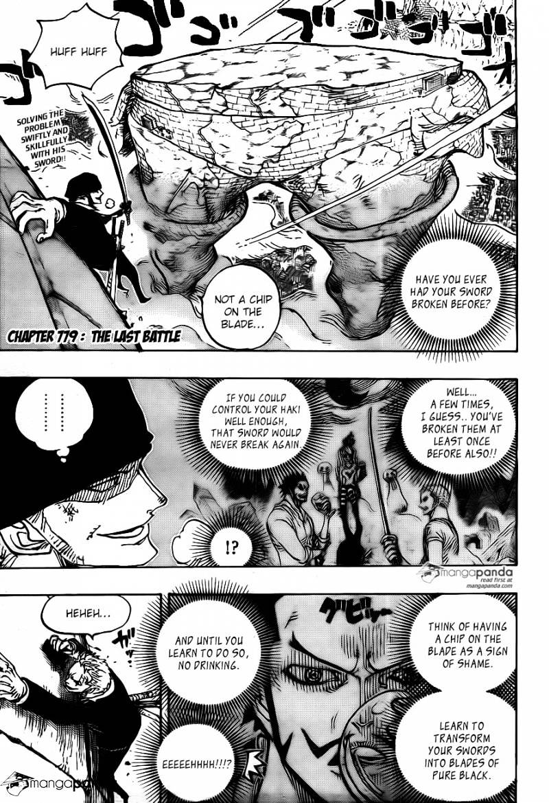 One Piece - Chapter 779 : The Last Battle