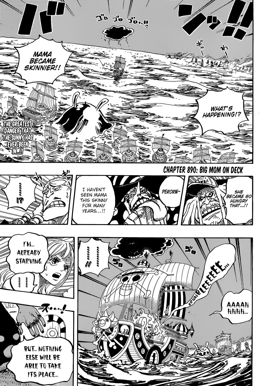 One Piece - Chapter 890