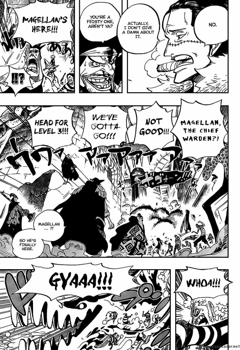 One Piece - Chapter 544 : Even Hell Has Off Days