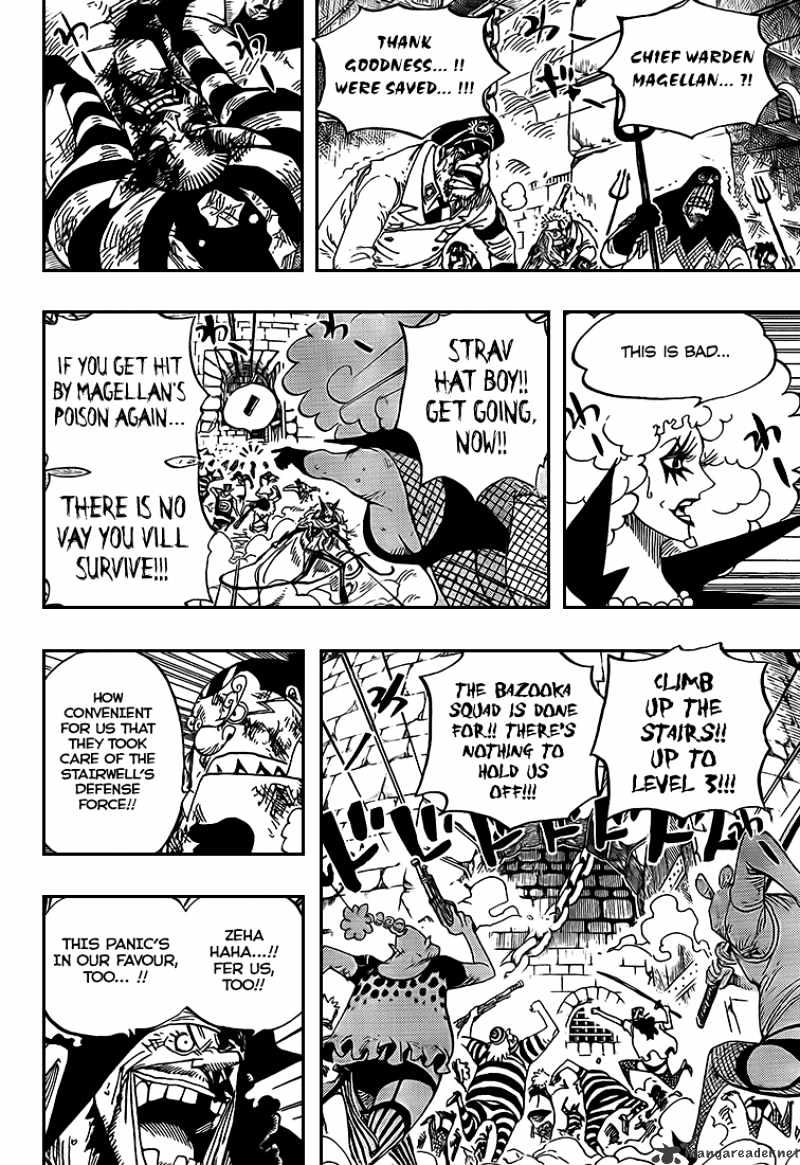 One Piece - Chapter 544 : Even Hell Has Off Days