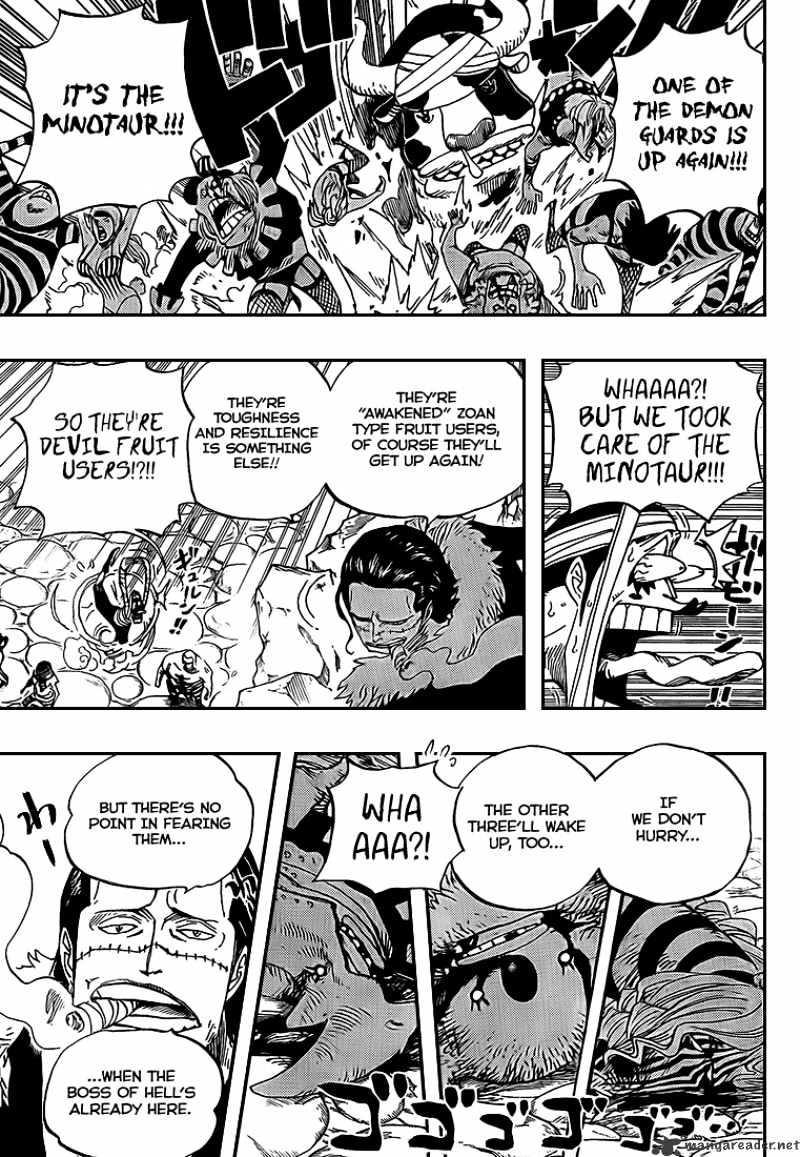 One Piece - Chapter 544 : Even Hell Has Off Days