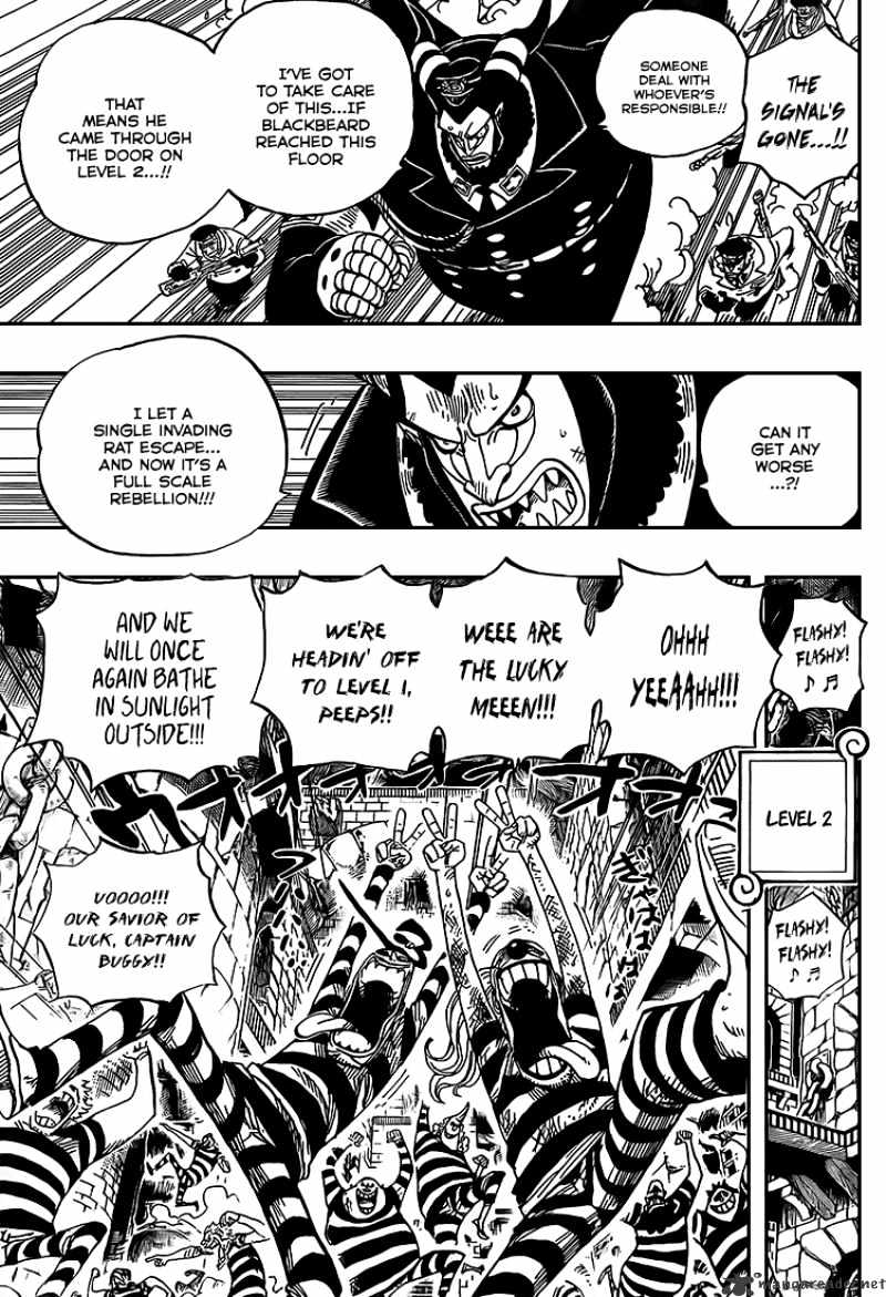 One Piece - Chapter 544 : Even Hell Has Off Days