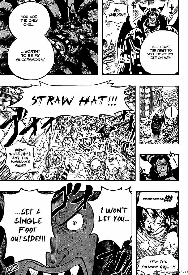 One Piece - Chapter 544 : Even Hell Has Off Days