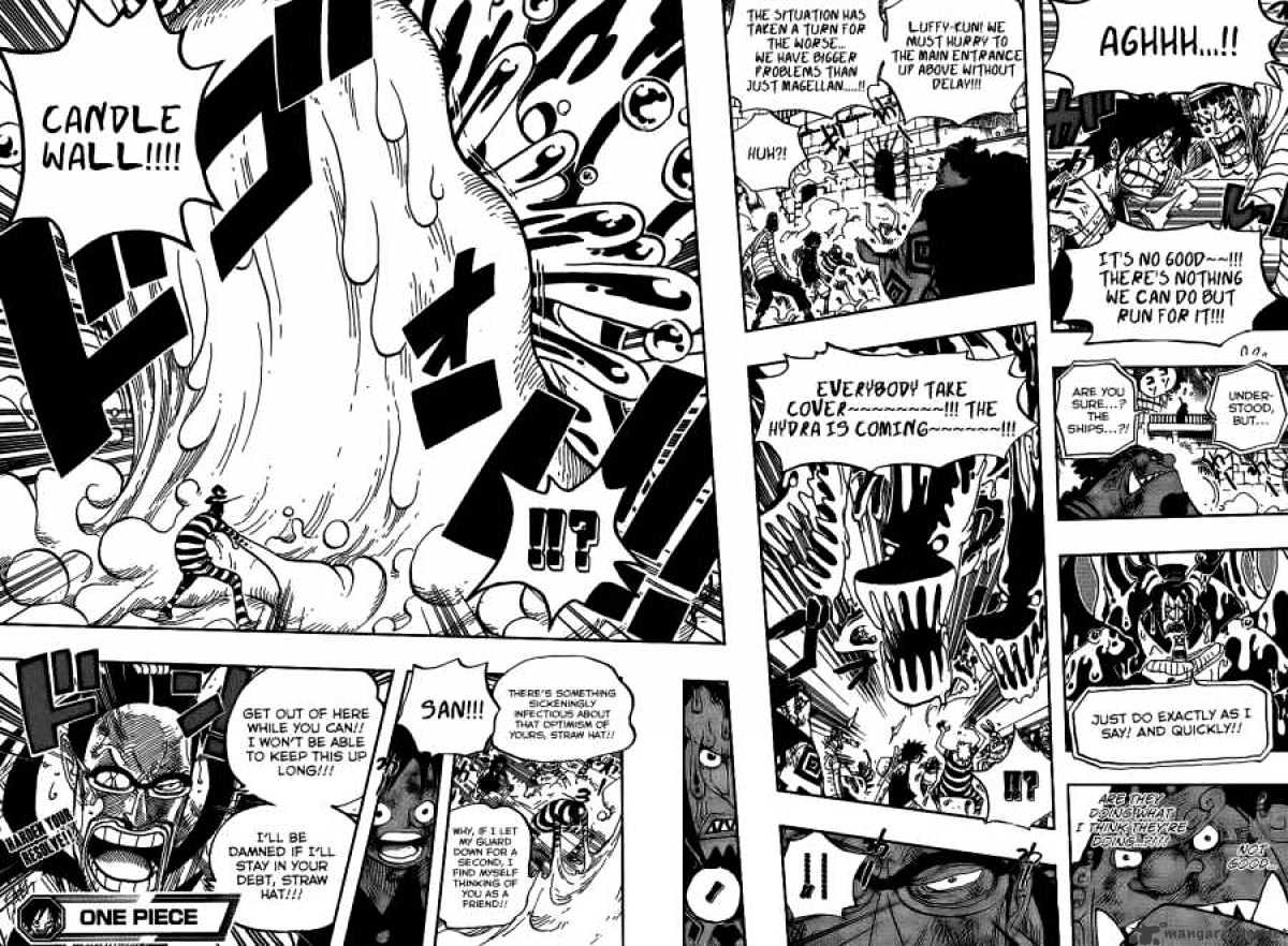 One Piece - Chapter 545 : To The Outside World Where The Sun Shines