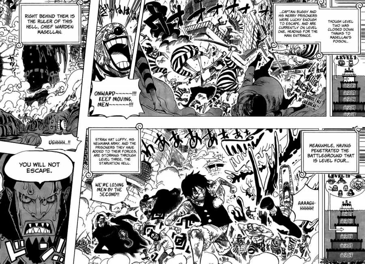 One Piece - Chapter 545 : To The Outside World Where The Sun Shines