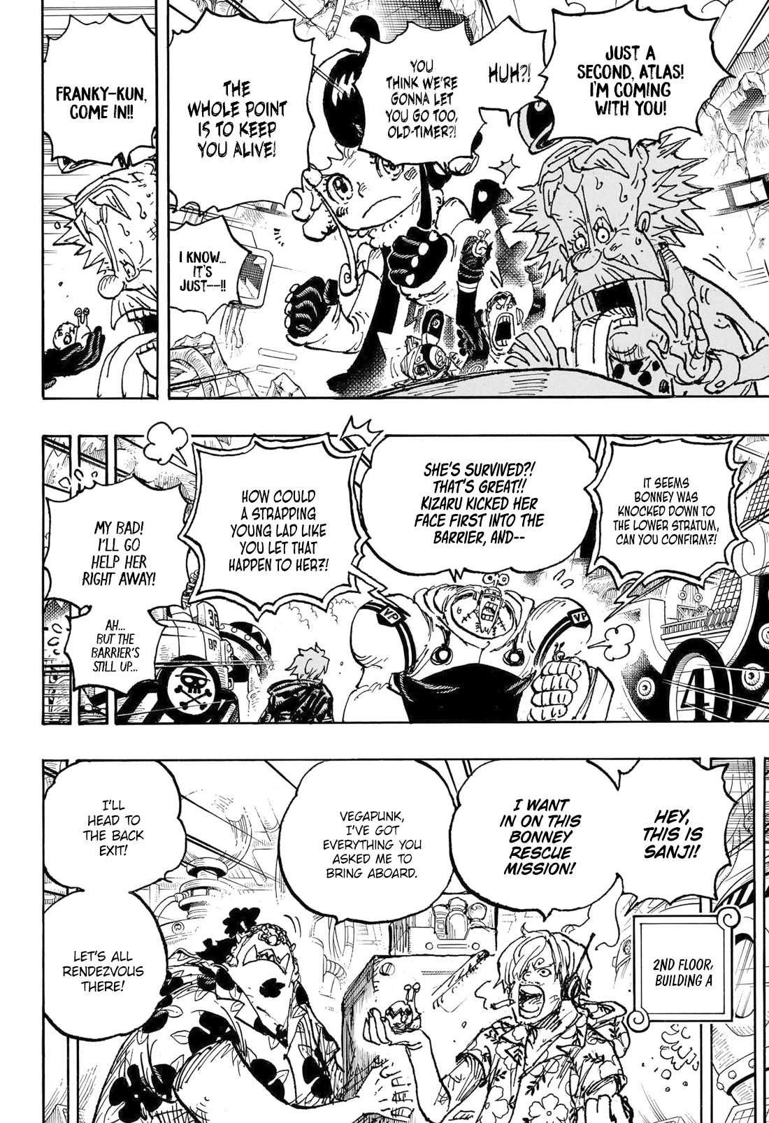 One Piece - Chapter 1093: Luffy Vs. Kizaru