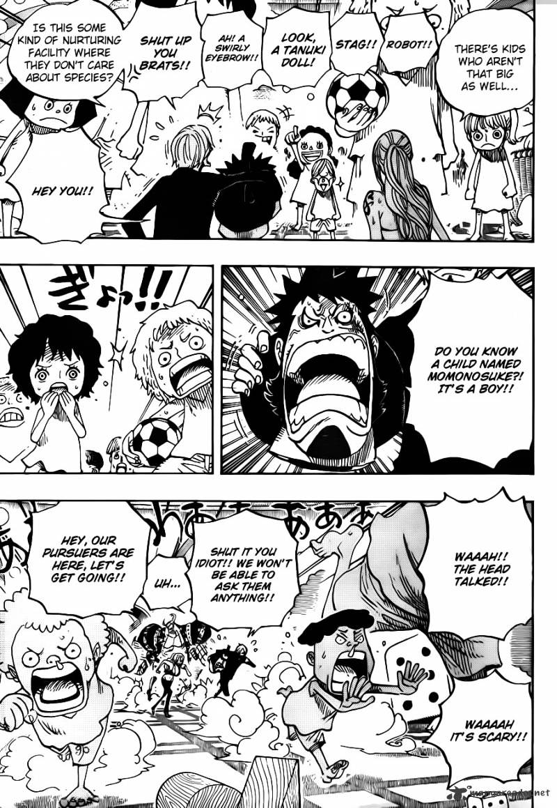 One Piece - Chapter 658 : Biscuits Room