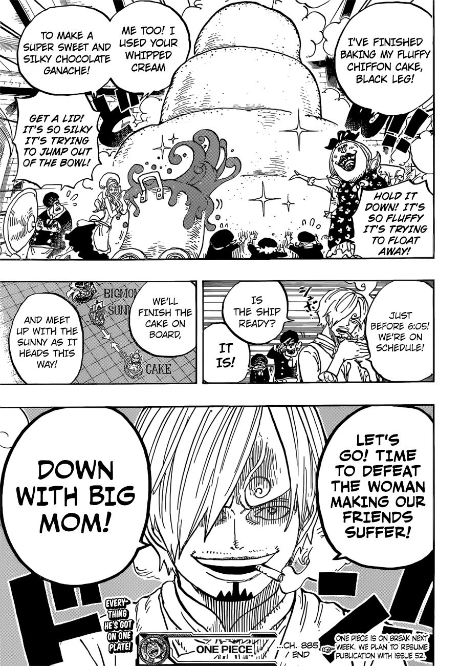 One Piece - Chapter 885