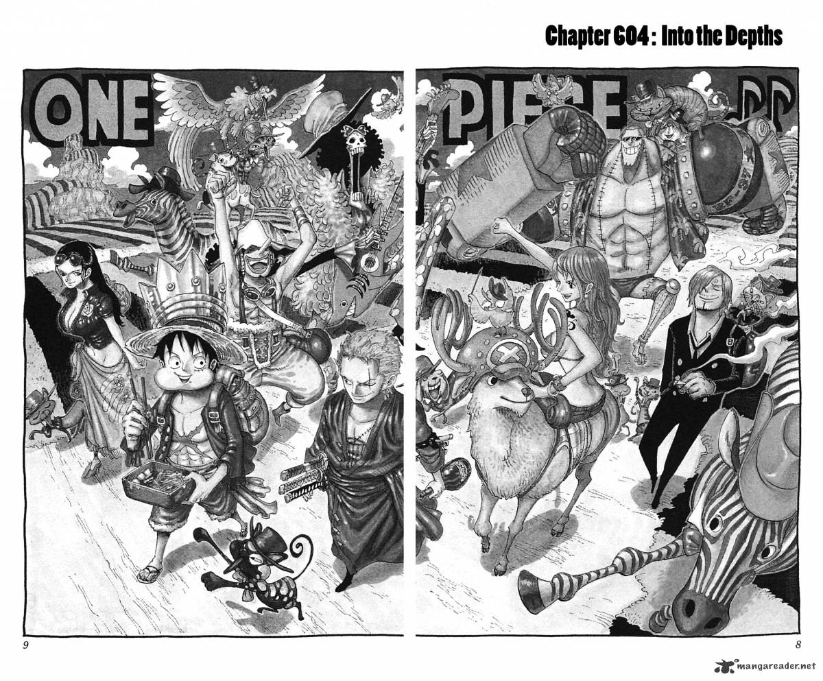 One Piece - Chapter 604 : In To The Depths