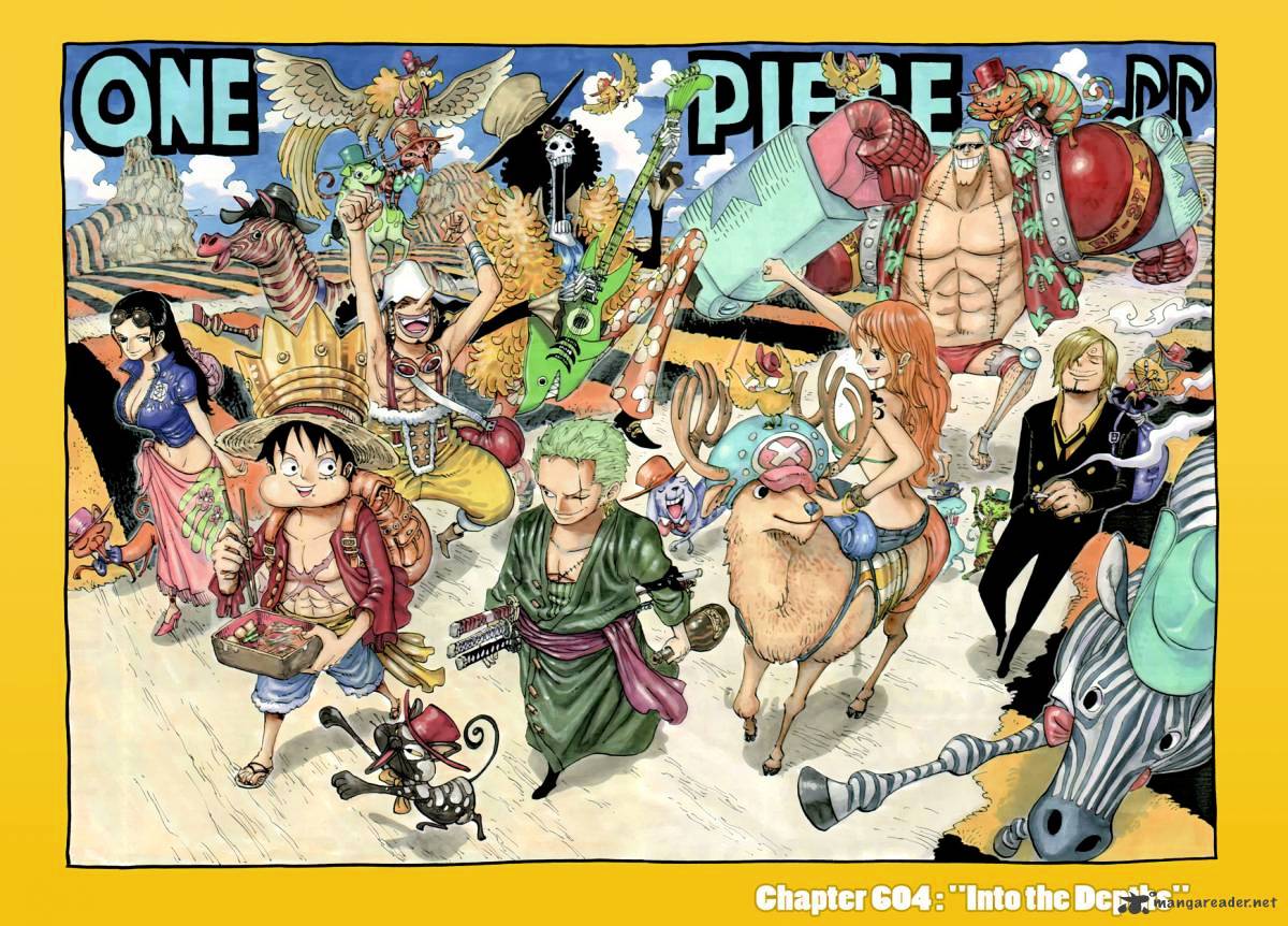 One Piece - Chapter 604 : In To The Depths