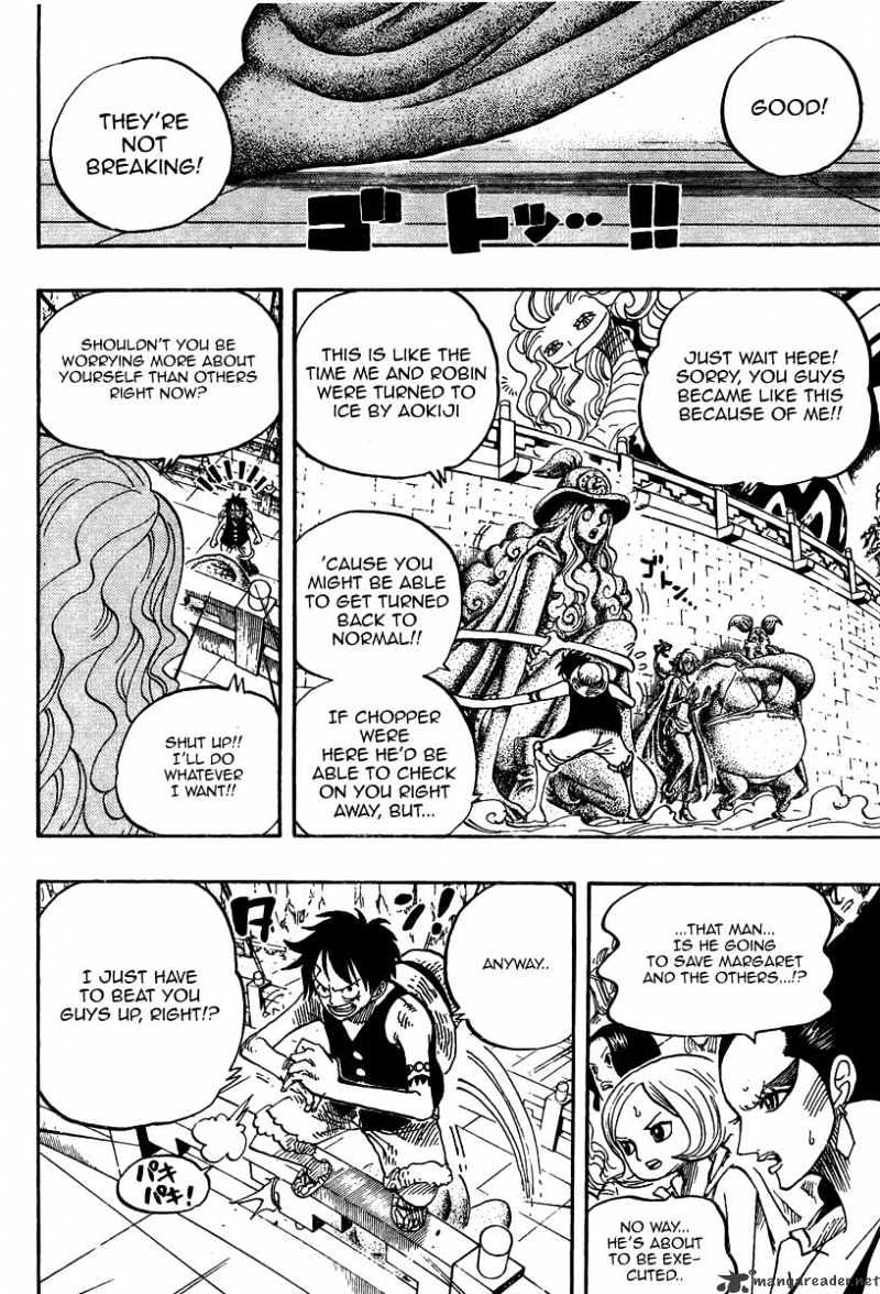 One Piece - Chapter 519 : The King S Disposition