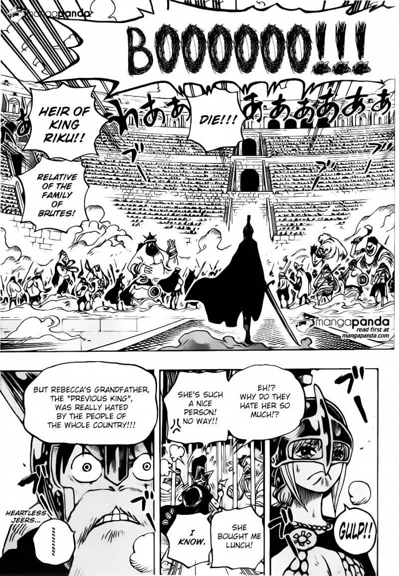 One Piece - Chapter 721 : Rebecca And Mr. Soldier