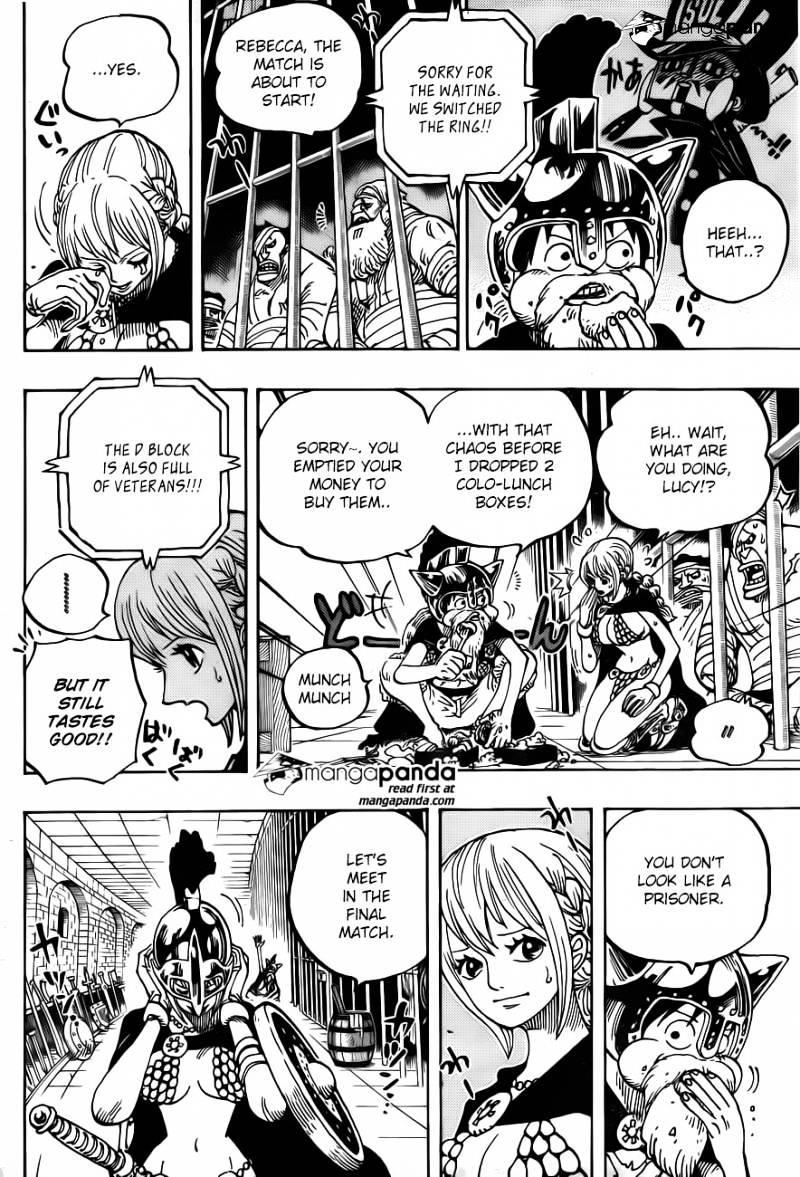 One Piece - Chapter 721 : Rebecca And Mr. Soldier