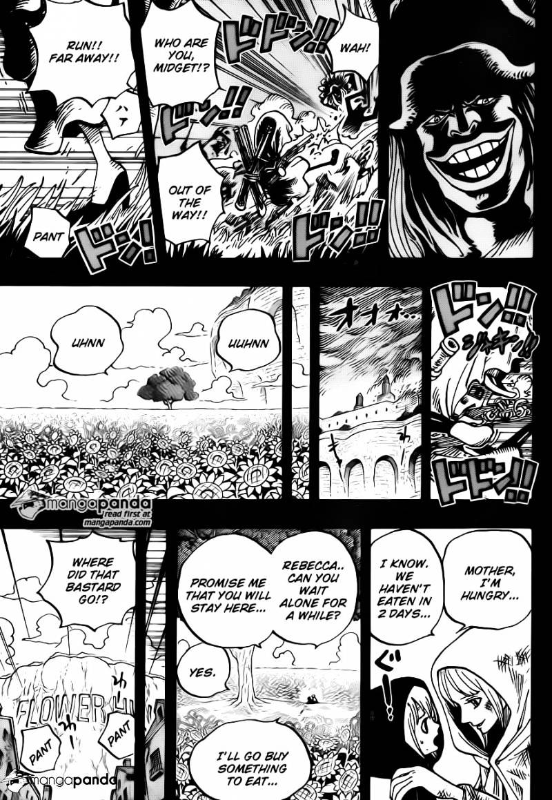 One Piece - Chapter 721 : Rebecca And Mr. Soldier