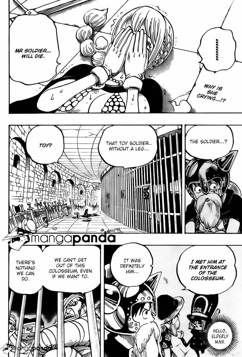 One Piece - Chapter 721 : Rebecca And Mr. Soldier