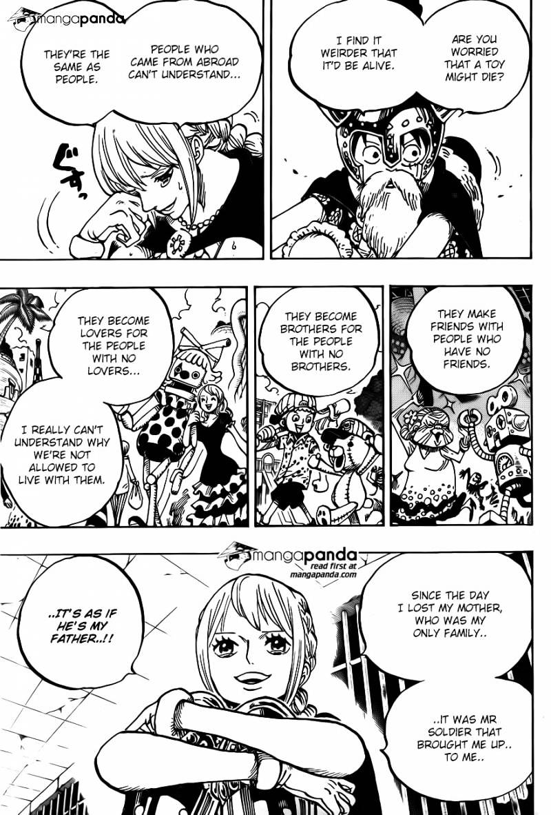 One Piece - Chapter 721 : Rebecca And Mr. Soldier