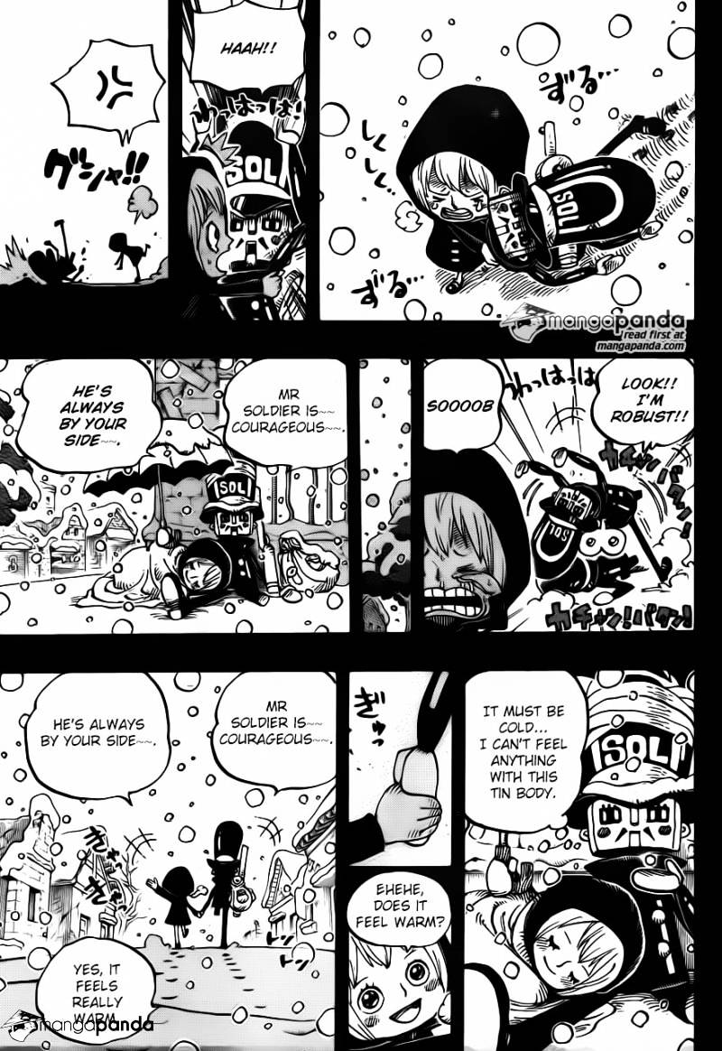 One Piece - Chapter 721 : Rebecca And Mr. Soldier