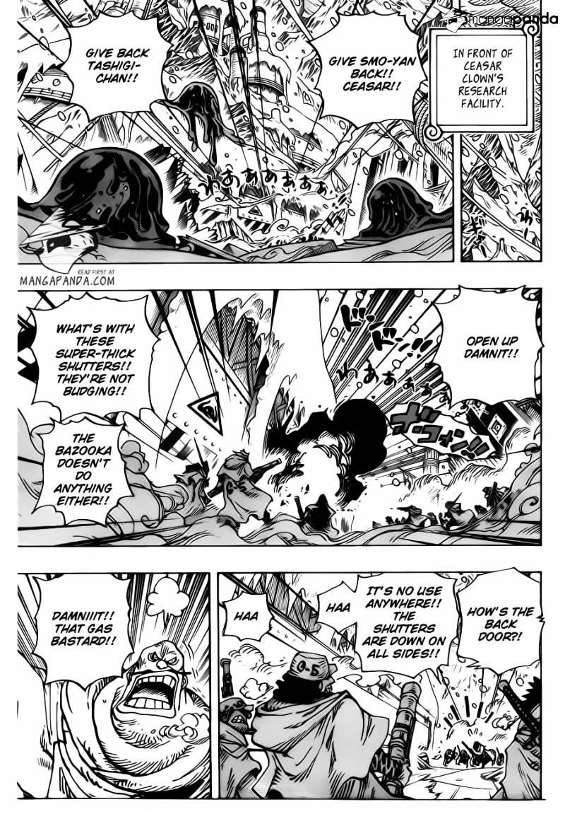 One Piece - Chapter 673 : Vergo And Joker