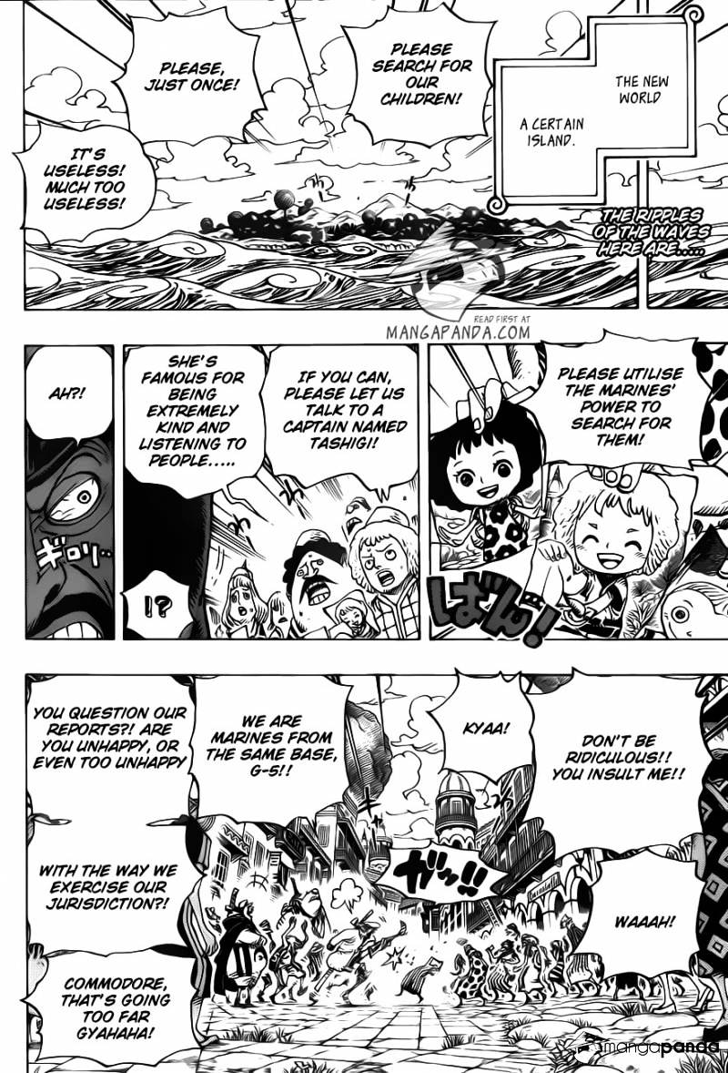 One Piece - Chapter 673 : Vergo And Joker