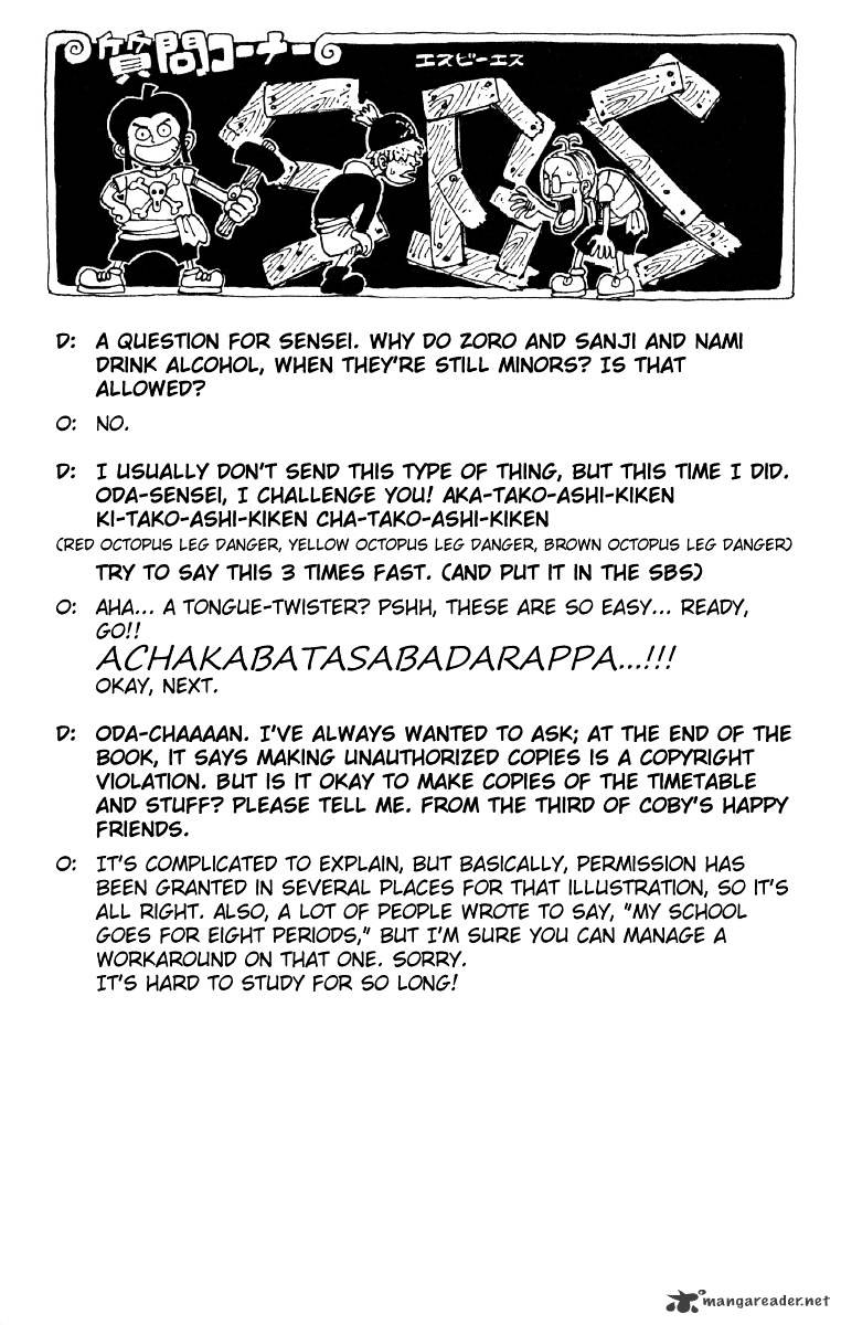 One Piece - Chapter 101 : Loose Mountain