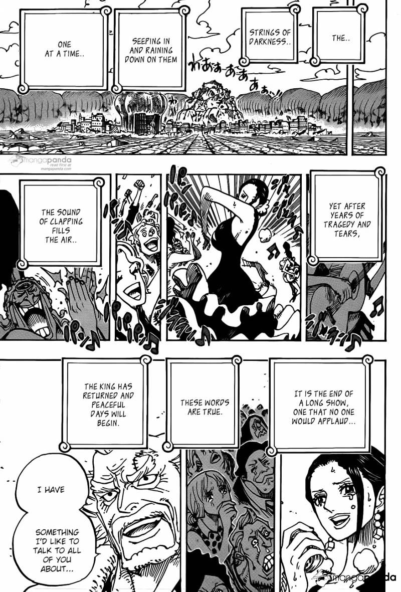 One Piece - Chapter 801 : Opening Declaration