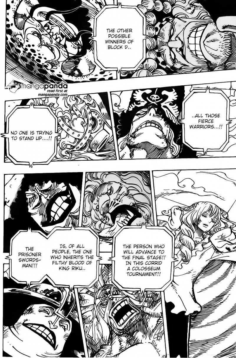 One Piece - Chapter 734 : Rommel S Whirlwind