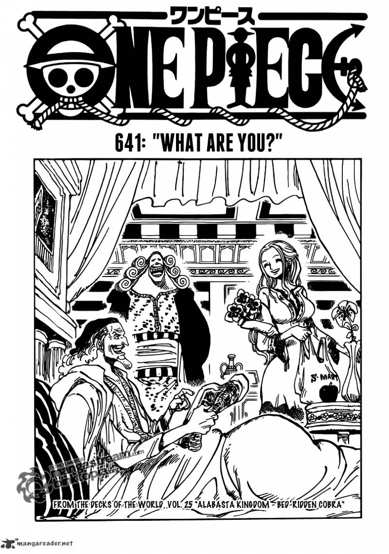 One Piece - Chapter 641 : What Are You?