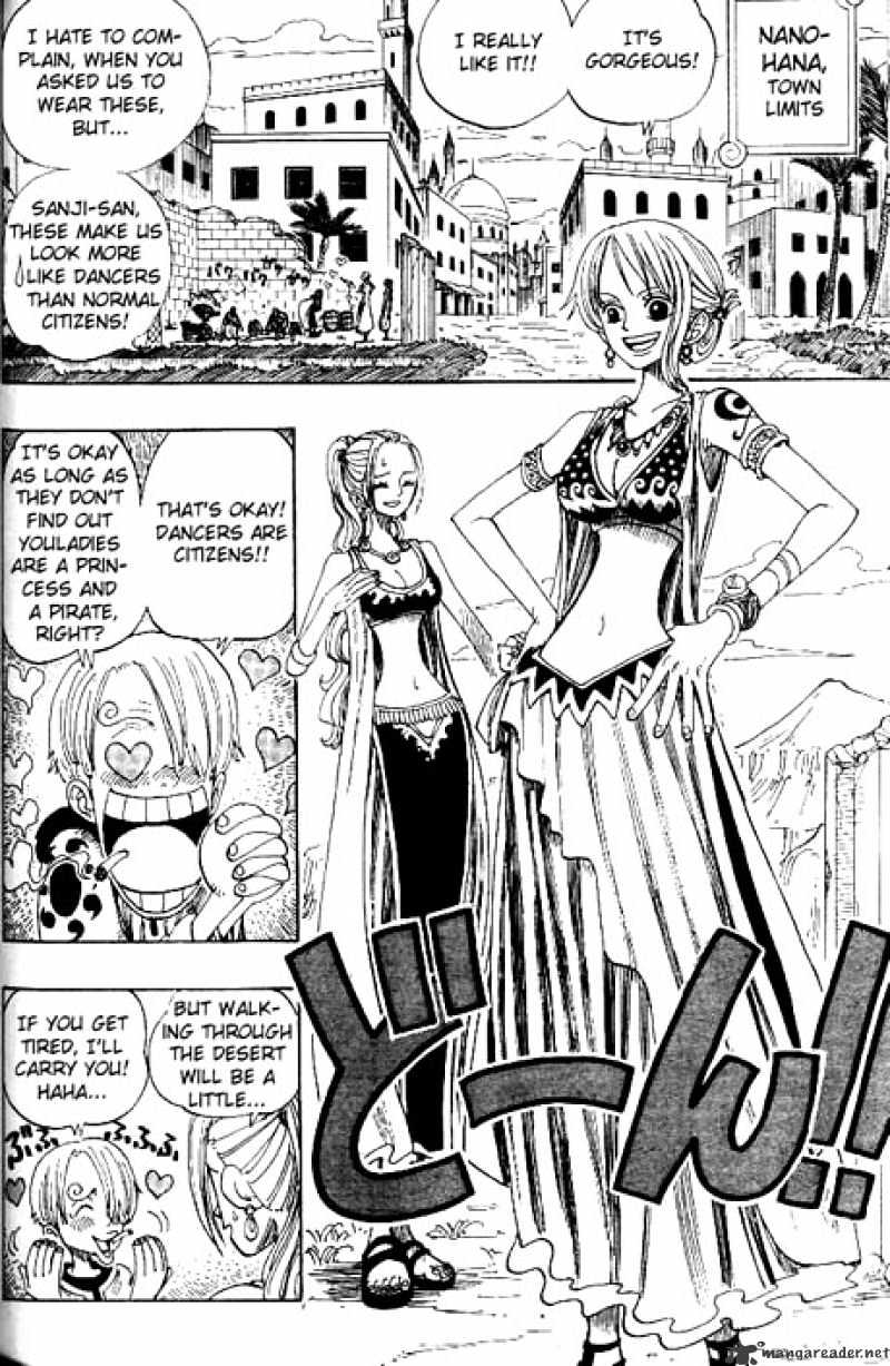 One Piece - Chapter 158 : Arriving In Alabasta