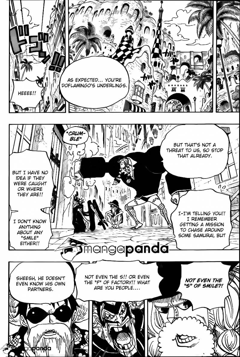 One Piece - Chapter 702 : The Corrida Colloseum