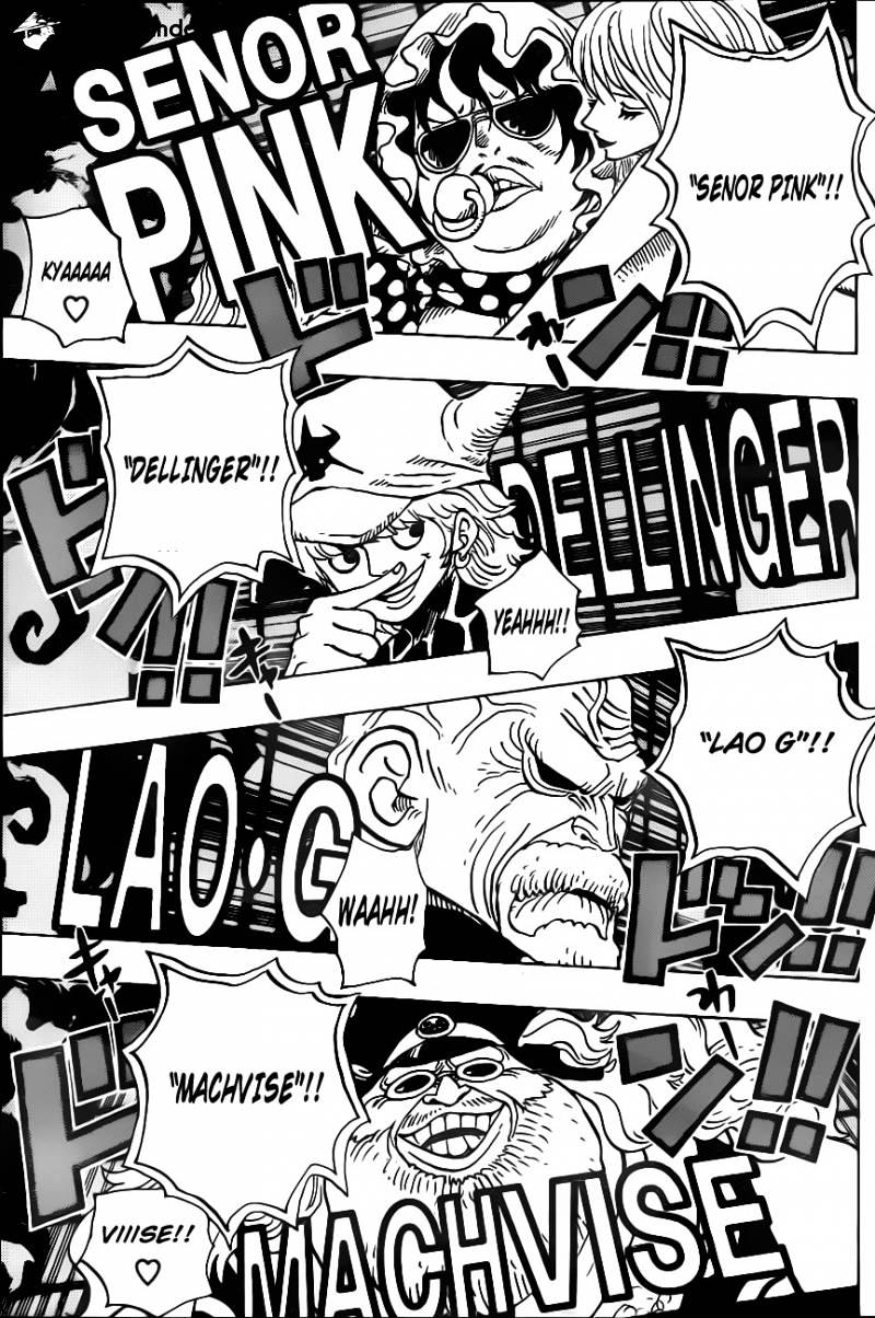 One Piece - Chapter 702 : The Corrida Colloseum