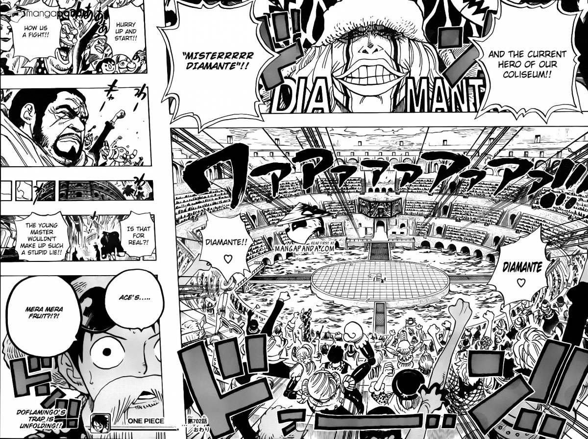 One Piece - Chapter 702 : The Corrida Colloseum