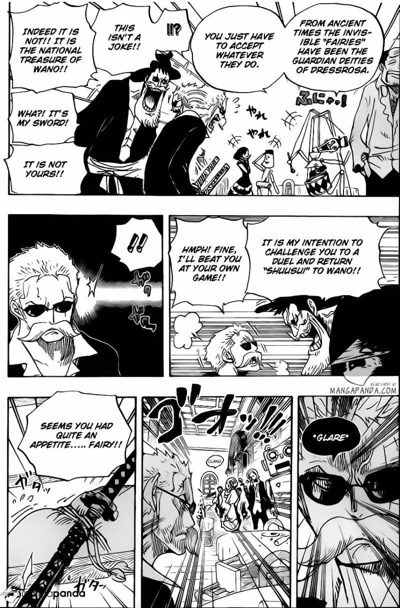 One Piece - Chapter 702 : The Corrida Colloseum