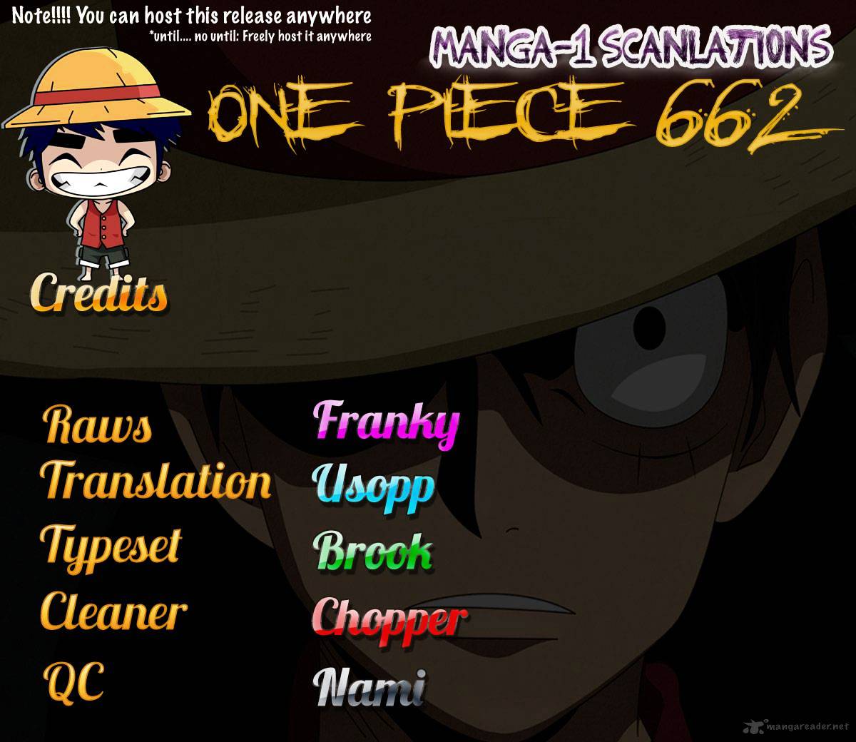 One Piece - Chapter 662 : Shichibukai Law Vs Vice Admiral Smoker