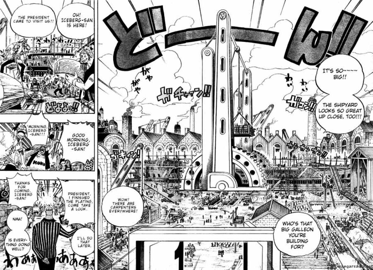 One Piece - Chapter 327 : The Shipyard On Sousenshima, Dock 1