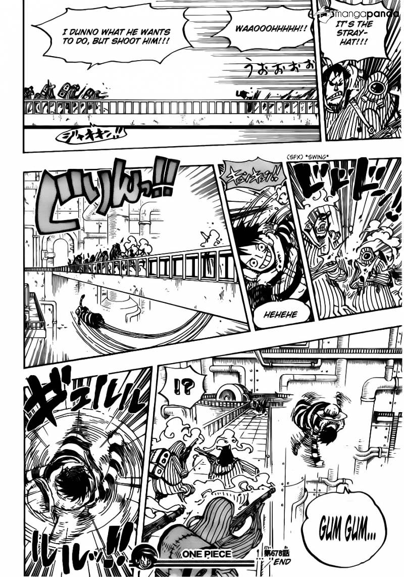 One Piece - Chapter 678 : Inside The Lab, Lobby Of Building A