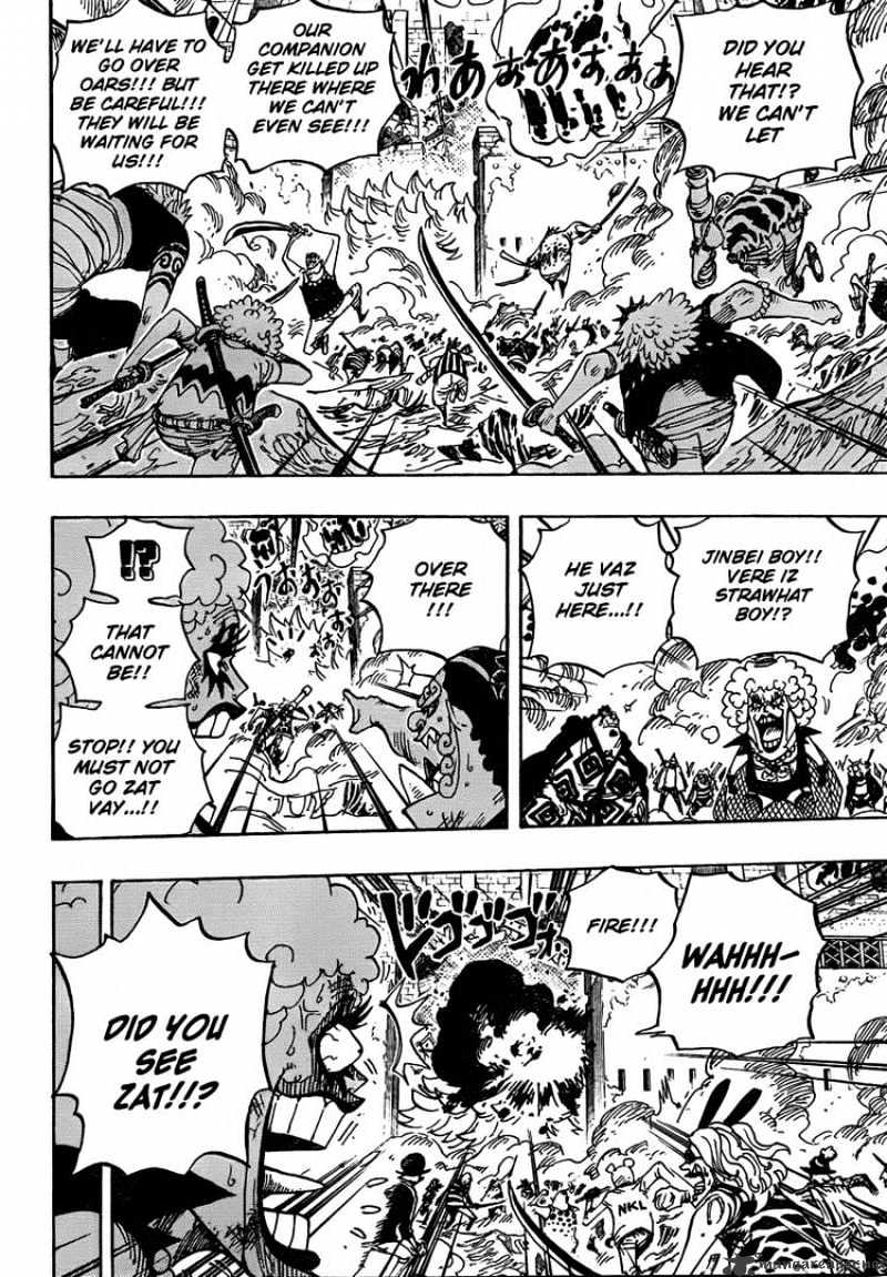 One Piece - Chapter 565 : Oars  Road