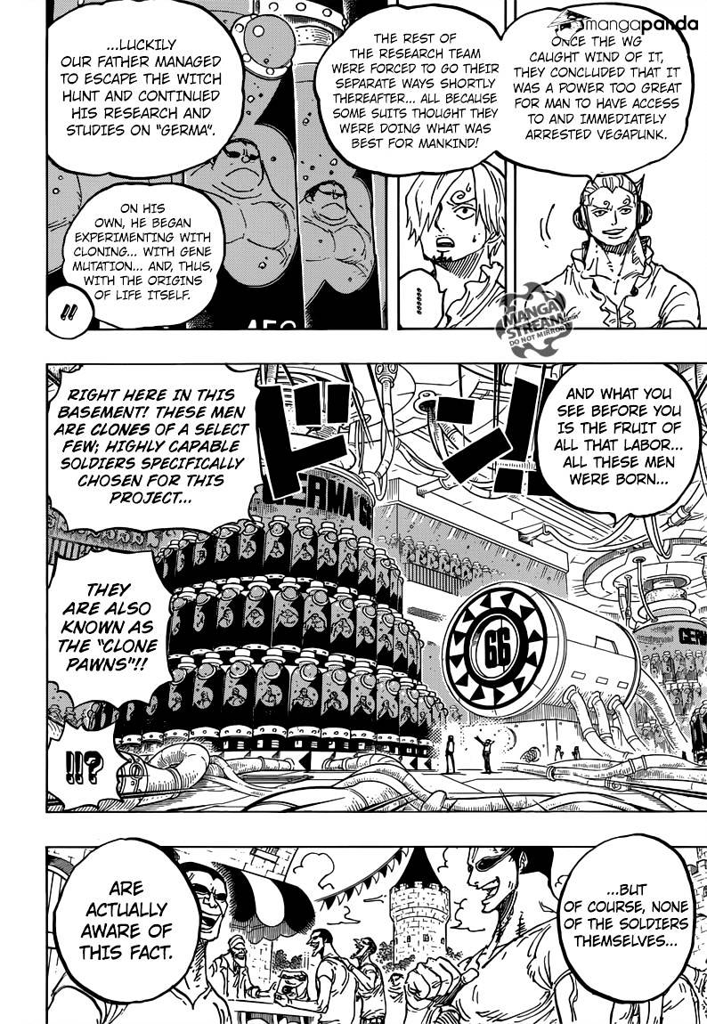 One Piece - Chapter 840 : Iron Mask