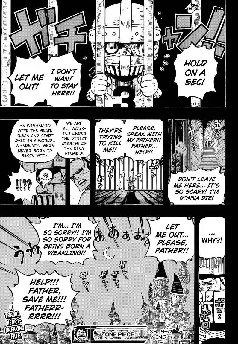 One Piece - Chapter 840 : Iron Mask