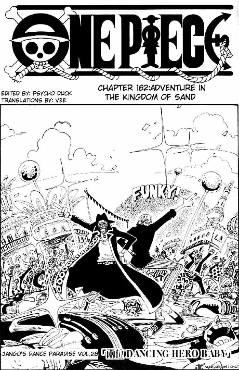 One Piece - Chapter 162 : Adventure In The Kingdom Of Sand