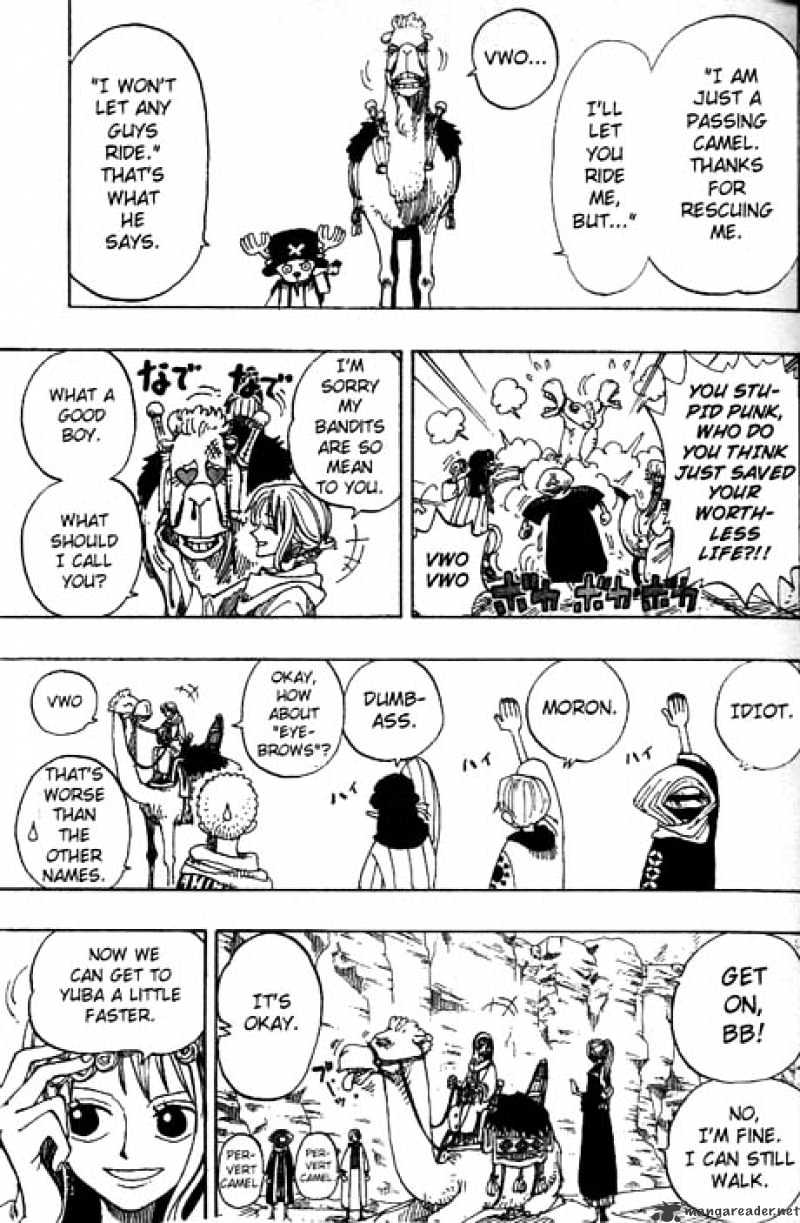 One Piece - Chapter 162 : Adventure In The Kingdom Of Sand