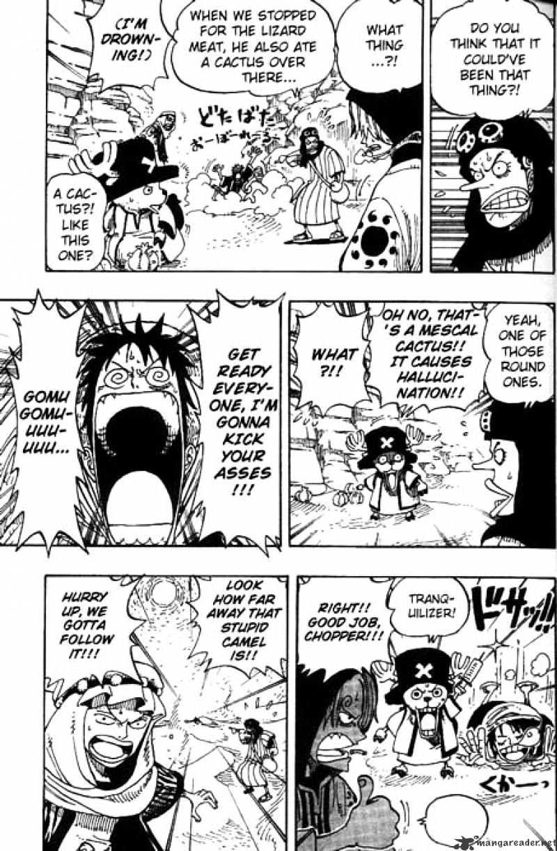 One Piece - Chapter 162 : Adventure In The Kingdom Of Sand